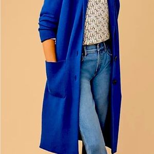 Ann Taylor Cobalt Blue Medium Coatigan